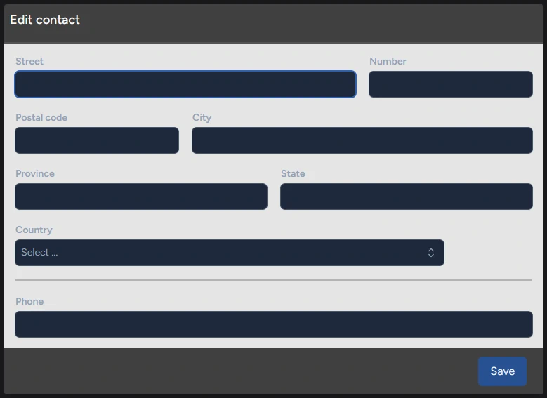 Profil bearbeiten Kontakt